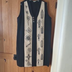 Unique Long Vest